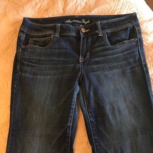 American Eagle 14L stretch jeans